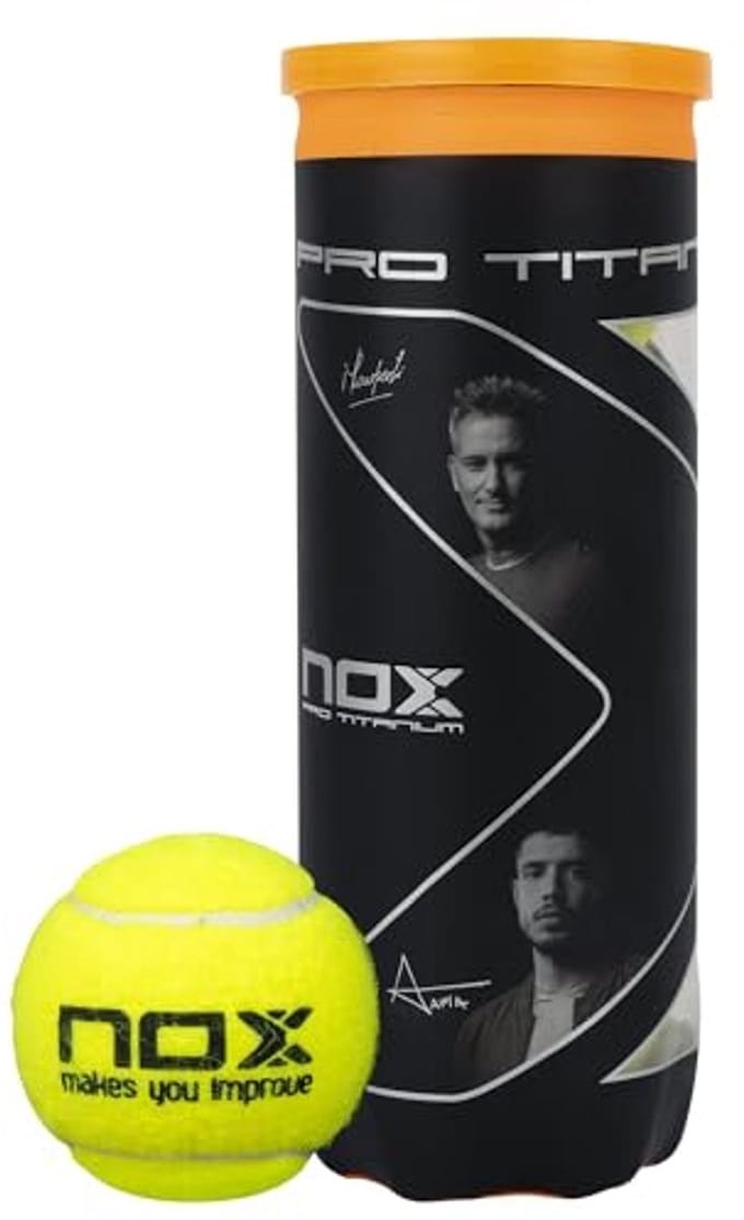 Titanium Padelballen - Set van 3 voor Dynamisch Spel