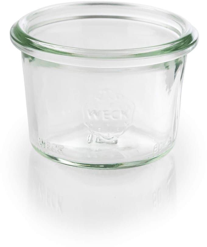 APS Voorraadpot - Bewaarpot - Vaatwasserbestendig - 12-Delige Set - Glas - Transparant - Ø 6 cm