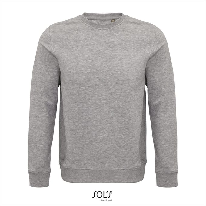 SOL'S Unisex Comet Sweatshirt L03574 - Grey Melange - M
