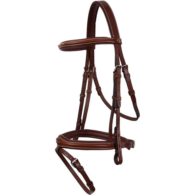 BR Hoofdstel Cheltenham Oak/Zilver - Cob