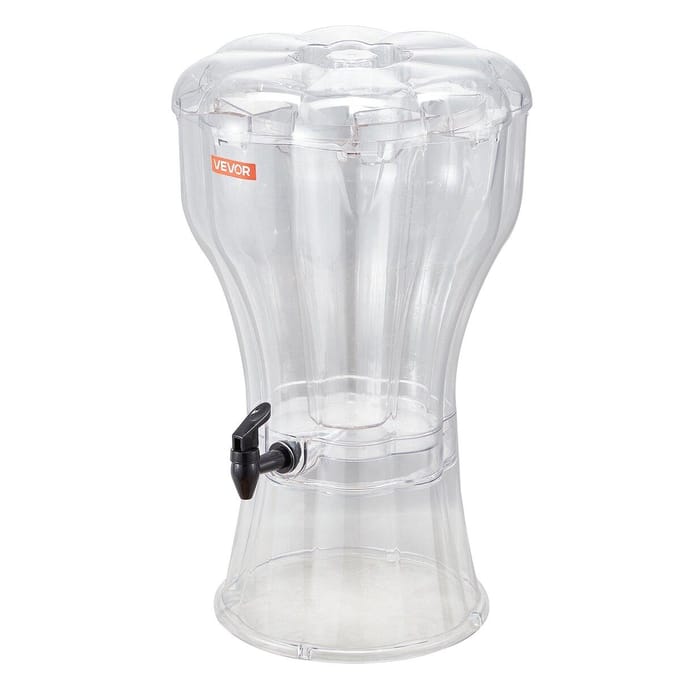 Distributeur de boissons 13L Distributeur de boissons pour fêtes Plastique avec robinet