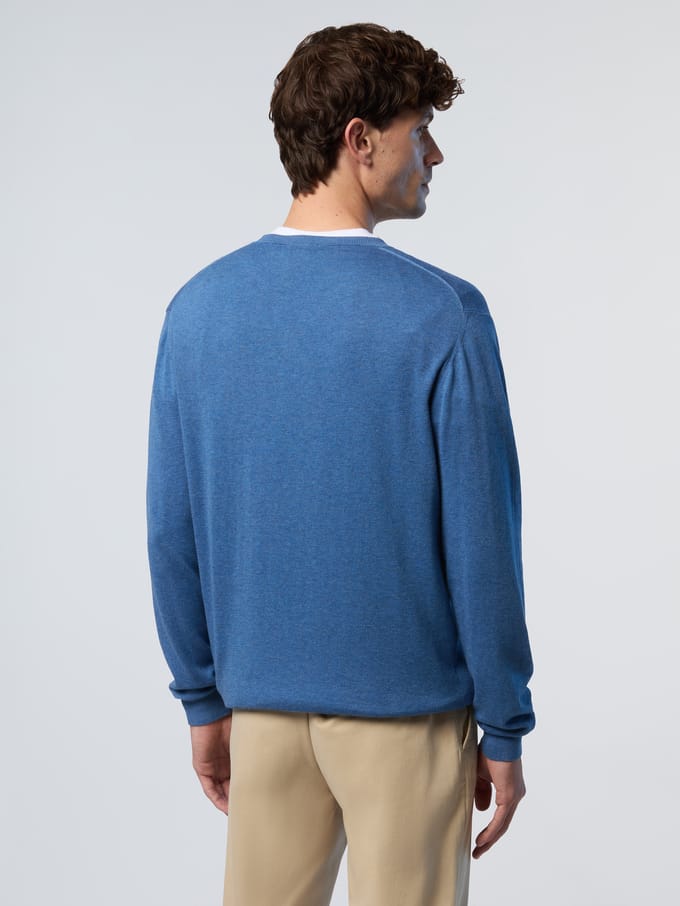 North Sails Trui V-hals met logolabel