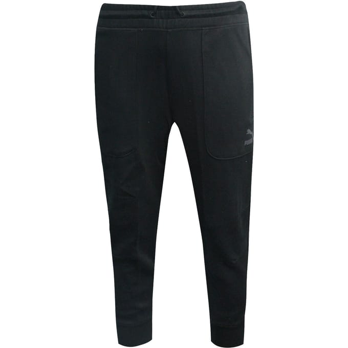 Puma Evo Sweat 3/4 Broek Heren Regular Zwart Jogging Trainingsbroek 570581 01 P1