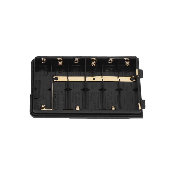 AA Batterijpakket Handige Plastic Batterijhouder Doos Compatibel voor Yaesu VX‑150 VX‑110 black