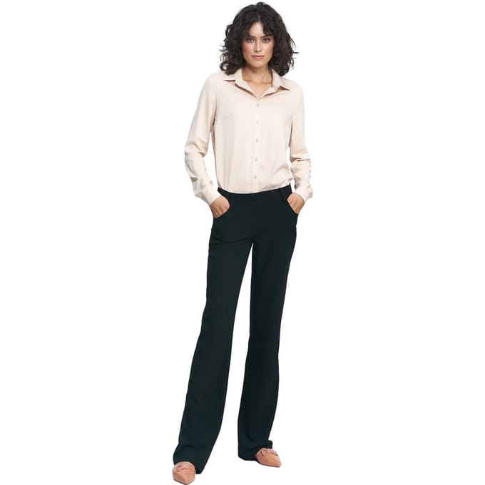 Vrouwelijke bootcut uitlopende broek Nife