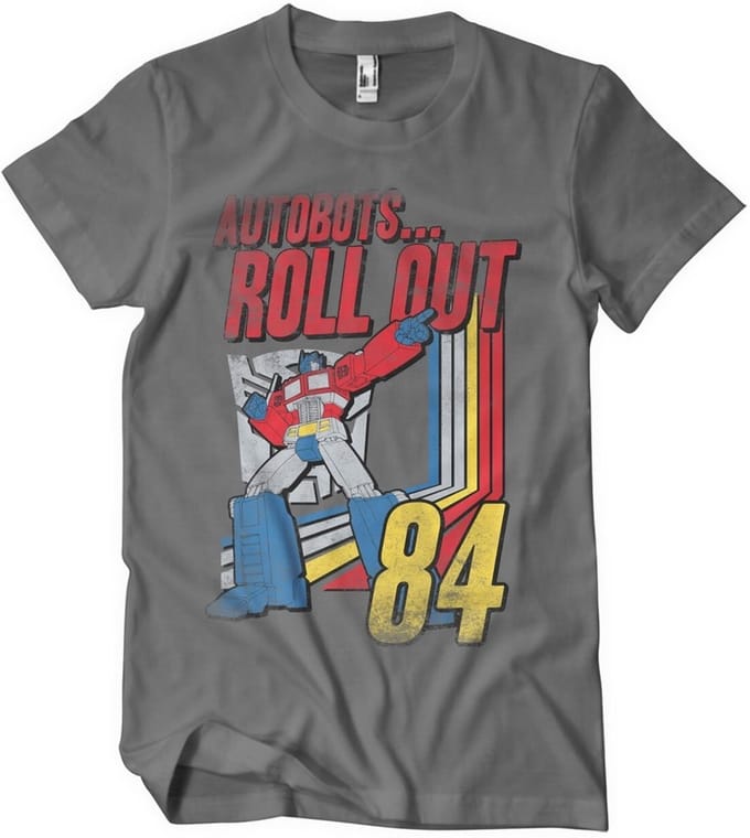 Transformers Autobots - Roll Out T-shirt donkergrijs
