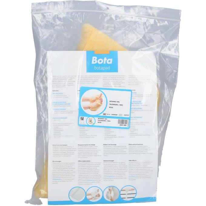 Botapad Hielbeschermer Beige 2 Verband(en)