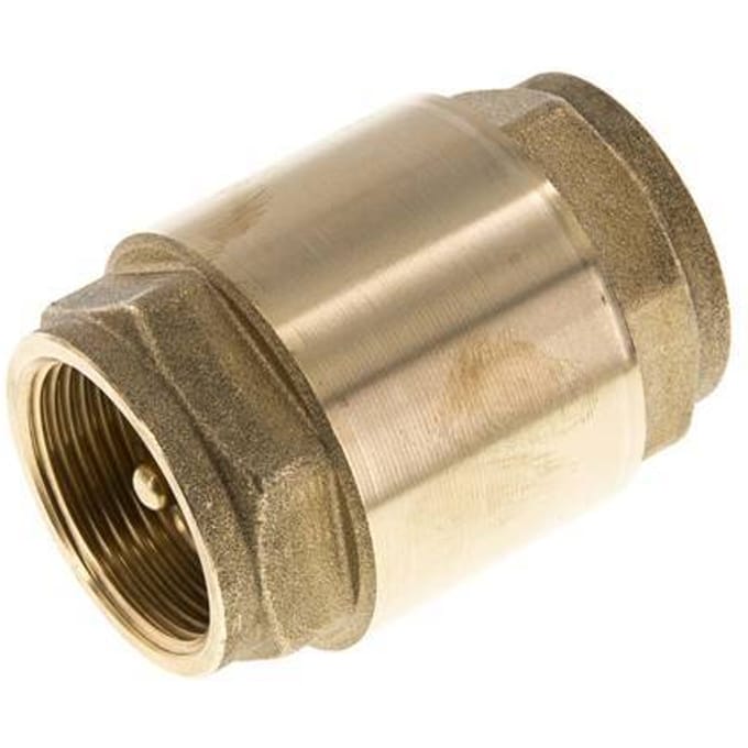 G 1-1/4'' Messing Terugslagklep Voor Vacuum -0.95..18 bar (-13.7..261 psi)