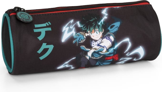My Hero Academia Etui Rond, Midoriya - 22 x 8 cm - Polyester