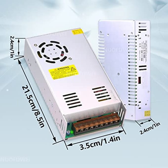 DC 12V Voeding 50A 600W Transformator voor Industriële Toepassingen