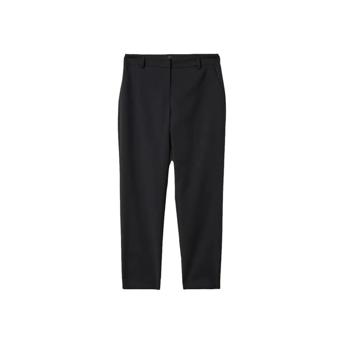 Vrouwen broek in wolmix Stefanel Regular Fit