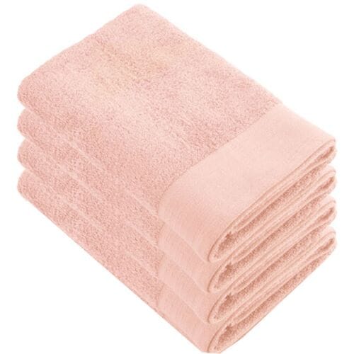 Walra Soft Cotton Douchelaken 70x140 cm 550gram Roze - 4 stuks
