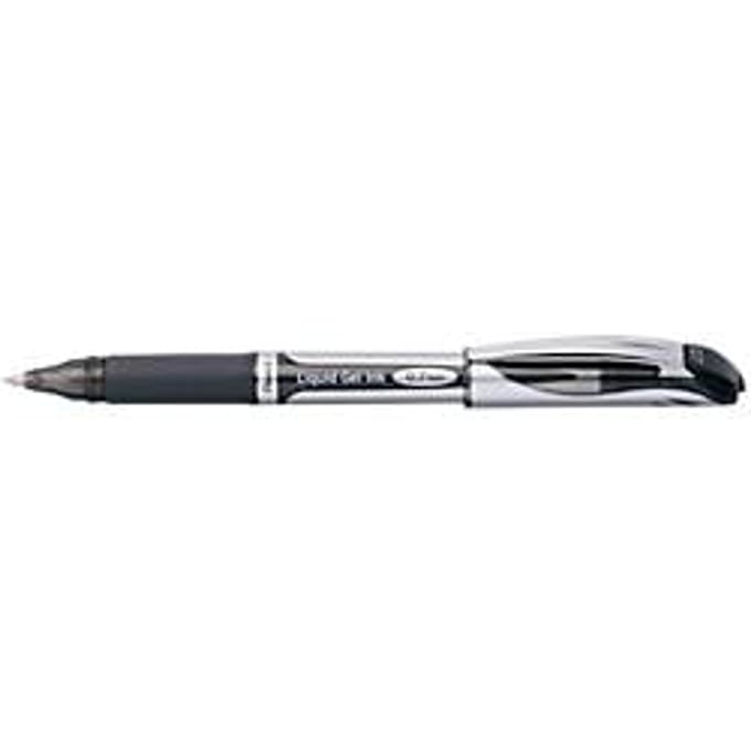 Pentel gel-rollerbalpen EnerGel BL 57, zwart, 12 st.