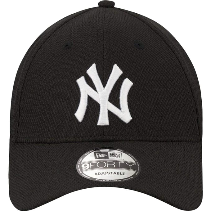 New Era Heren New York Yankees Baseball Cap (Zwart)