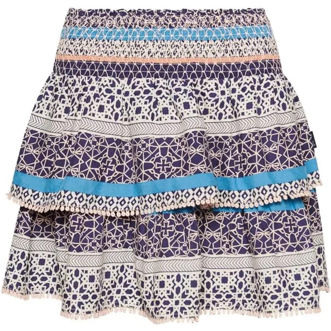 Superdry - Vintage gelaagde minirok - Dames - Rokken
