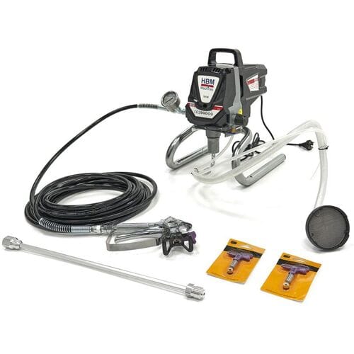 Hogedruk Airless wandspuitmachine 1010 Watt - Niet geschikt voor Latex