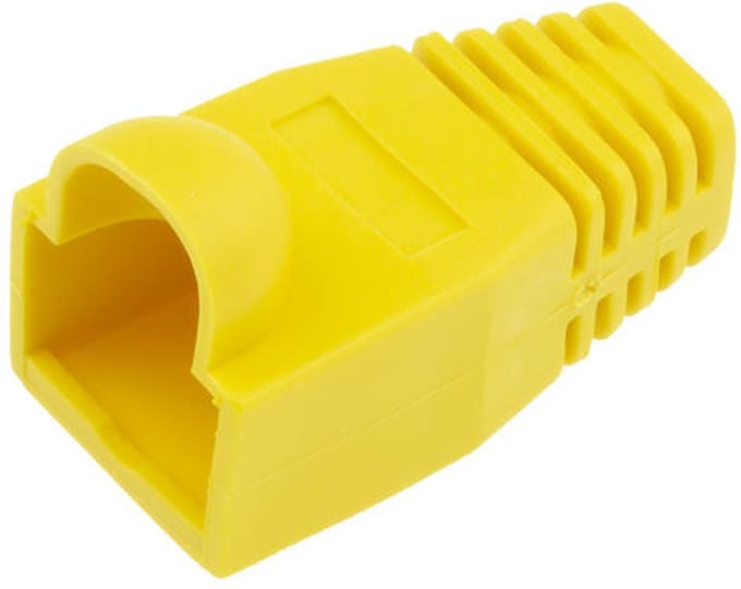 ACT RJ45 gele tule voor 5,5 mm kabel