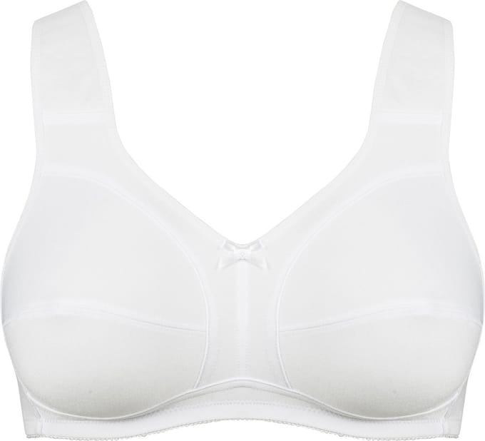 Naturana - Soft bh met gewatteerde bandjes - 86136 - Wit - 120B