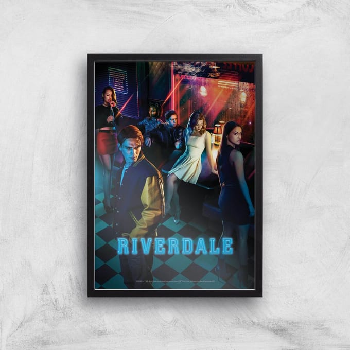 Riverdale Giclee Art Print - A2 - White Frame