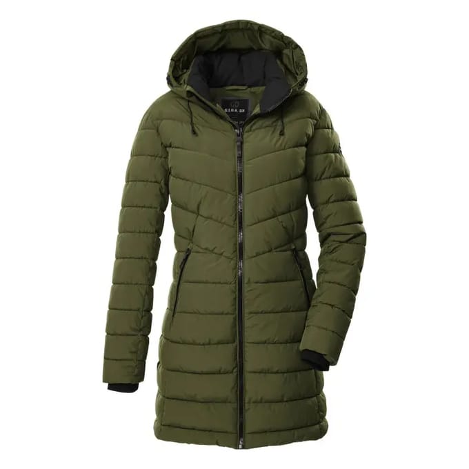 Gewatteerd lang damesjack Killtec GW 74