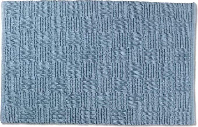 Badmat, Middel, IJs Blauw - Kela | Leana