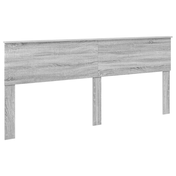 vidaXL Hoofdbord Grijs Sonoma Bewerkt hout