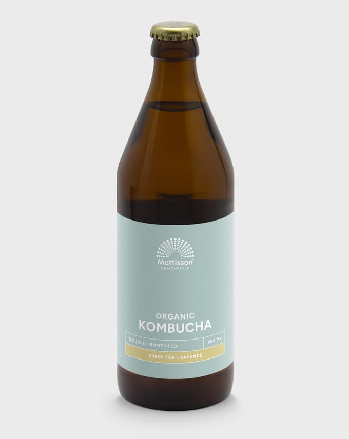 Mattisson - Biologische Kombucha - Green tea Balance - 500 ml