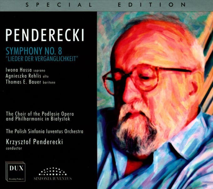 Penderecki: Symphony No. 8, Lierder Der Verganlic
