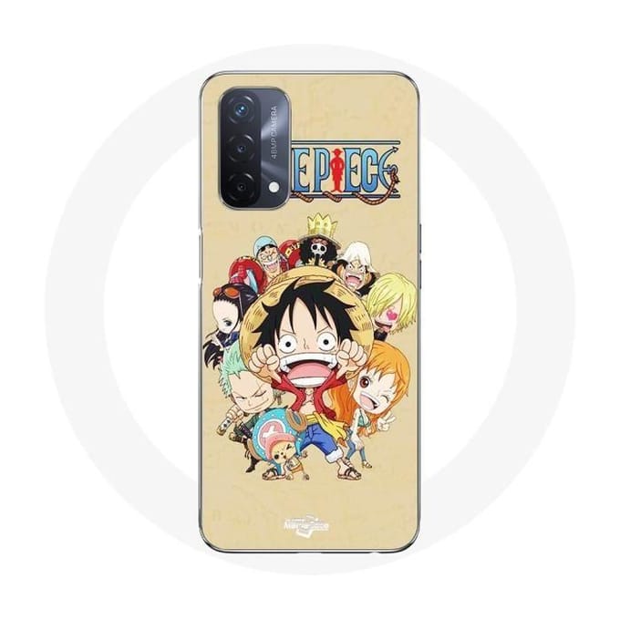Oppo A93 5G Case Geanimeerde Manga Strohoed uit één stuk Crew