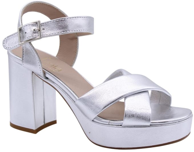 E Mia - Schoenen - Zilver - Vrouwen - Maat 37 -