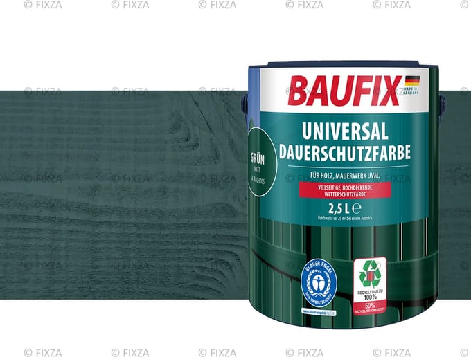 BAUFIX Universele Dekkende Tuinbeits groen 2,5 Liter