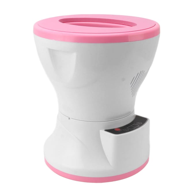 Draagbaar Stoomzitje 350ml Makkelijk Schoon te Maken Warme Buik Efficiënte Warmteafvoer Elektrische Stoom pink