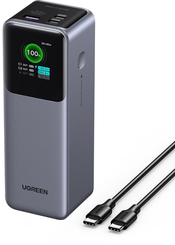 UGREEN 200w Fast Charging Power Bank - 25000 mAh