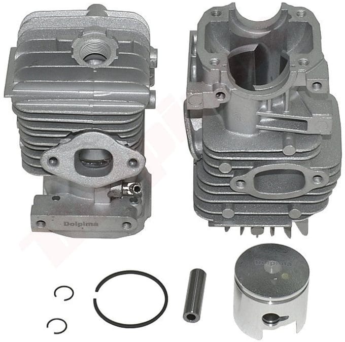 Cilinder met zuiger passend op Chinese kettingzaag 34mm 25cc SH