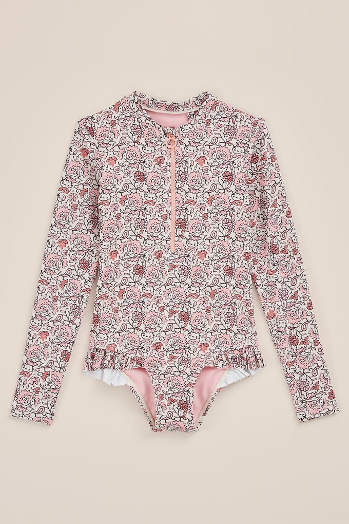 We Fashion Bathing-suit Light Pink Größe: 110/116 | Bademode Outlet | kids | Rosa