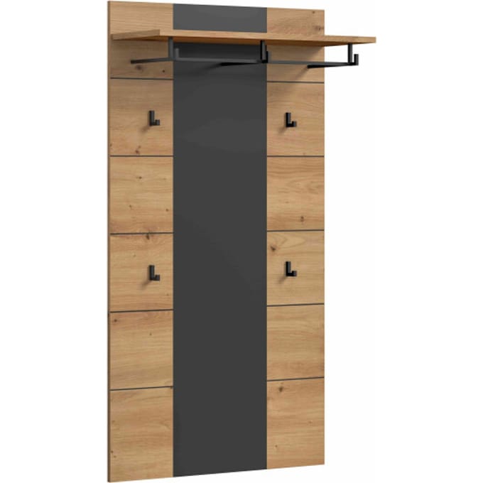Canu garderobekastpaneel Artisan NB basaltgrijs NB - 29x141x80cm