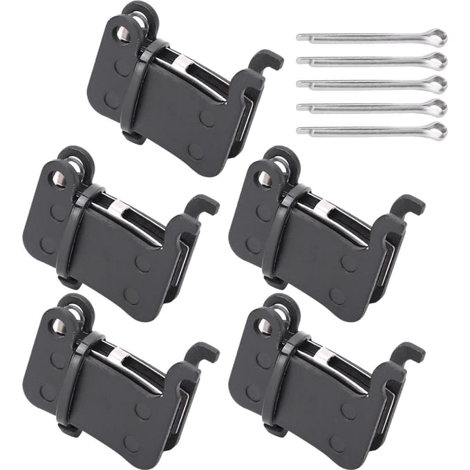 5 Set Schijfremblokken Fiets Hars Semi-Metaal Mountainbike Accessoires M965 BB7 black