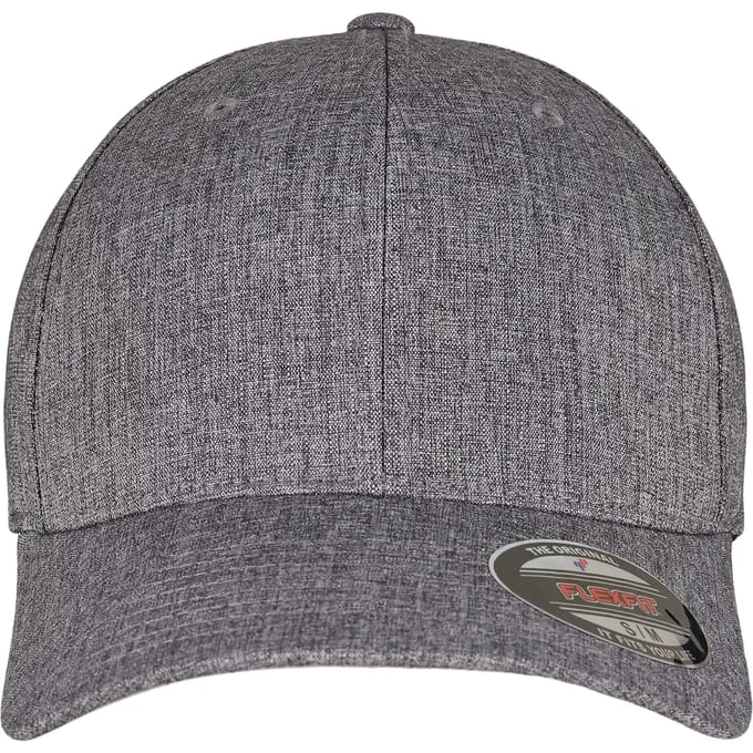 Urban Classics - HEATHERLIGHT Flexfit pet - S/M - Grijs