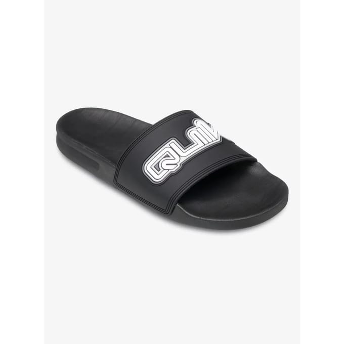 Quiksilver Rivi Wordmark Ii Slippers Zwart EU 43 Man