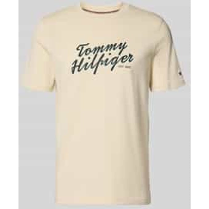 regular fit T-shirt van puur katoen