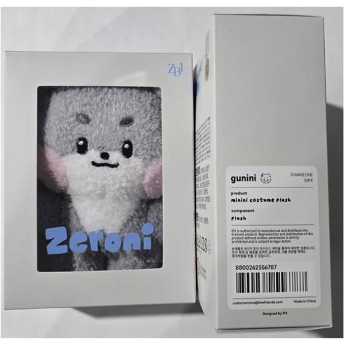 ZEROBASEONE Zeroni Costume Peluche et Uniforme