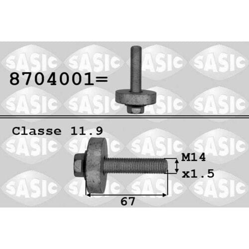 Riemschijfschroef SASIC 8704001