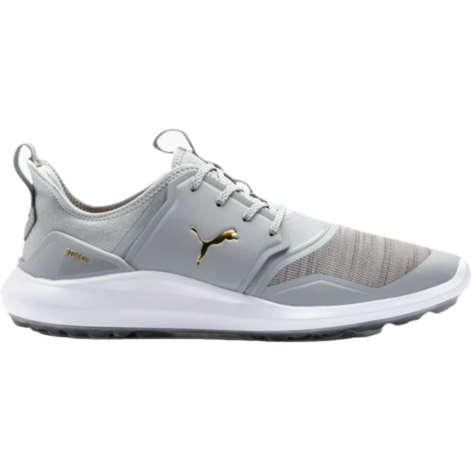 PUMA Ignite NXT Golf Lace-Up Grijs Synthetisch Herentrainers 192225 03