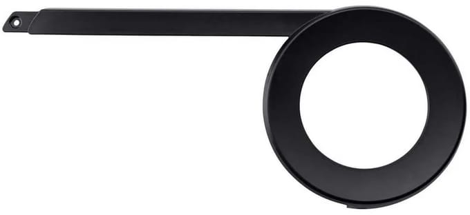 Fiets Herrmans kettingscherm Slyde 38T icnl. tail piece - mat zwart