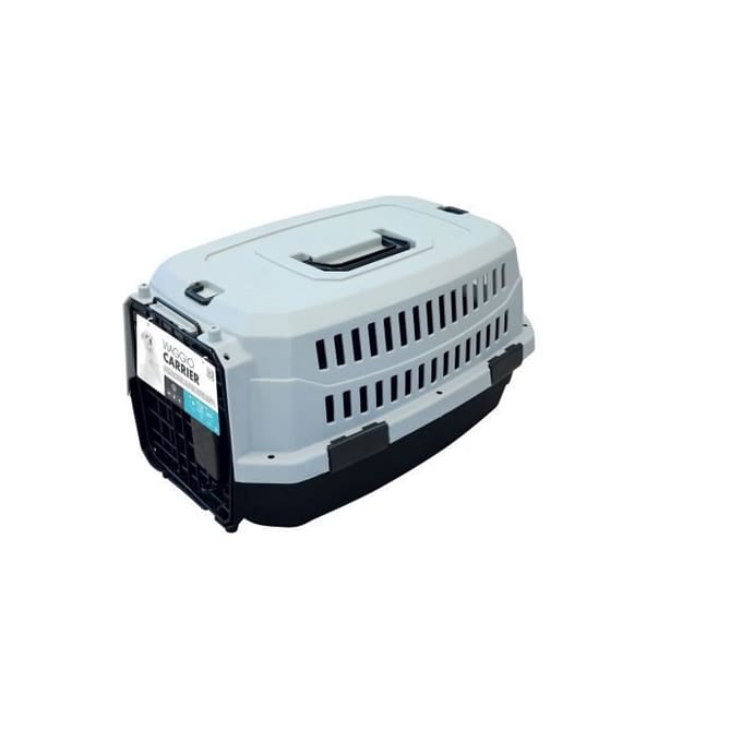 M-pets Hondenvervoersbox Viaggio 68 X 47,6 X 42 Cm Zwart/grijs