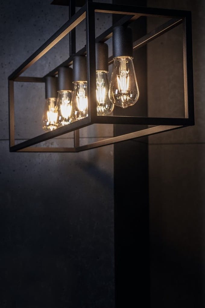 Strakke hanglamp Crate