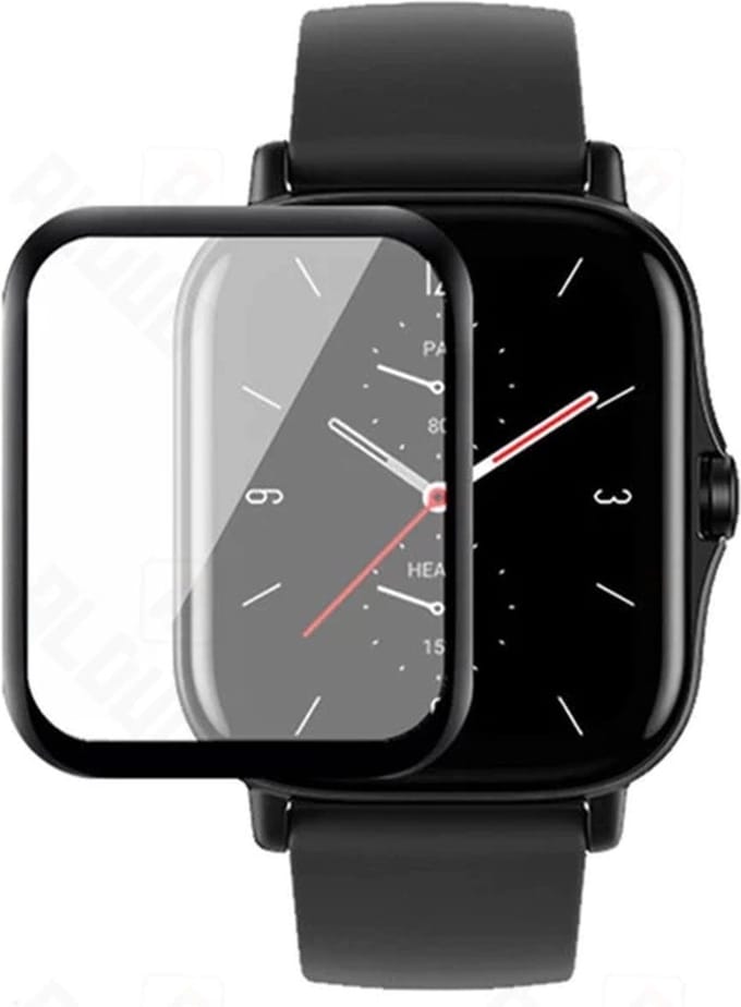 Strap-it Screen protector PMMA - Full cover protector geschikt voor Amazfit GTS 2