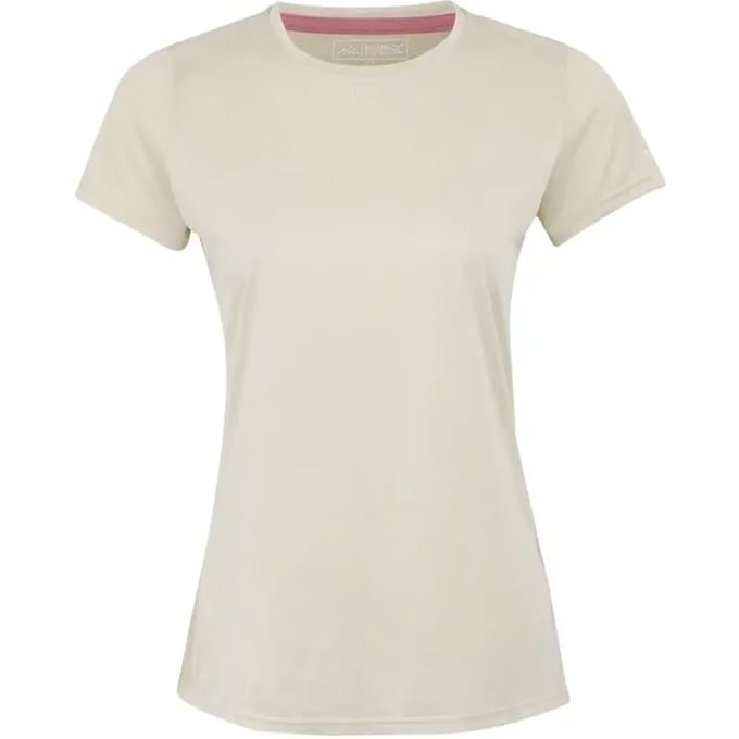 T-shirt Korte Mouwen Dames Ademend Lichtgewicht Sneldrogend Fingal Editie