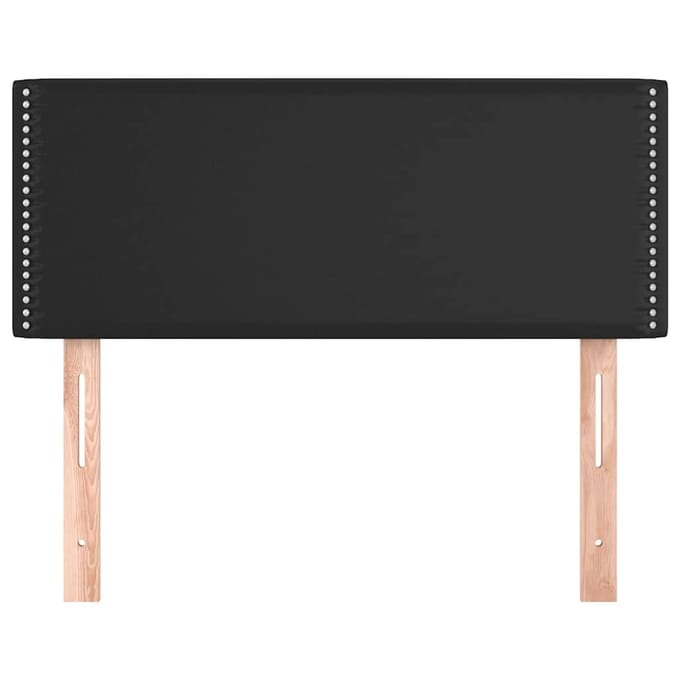 vidaXL - Hoofdbord - 90x5x78/88 - cm - kunstleer - zwart