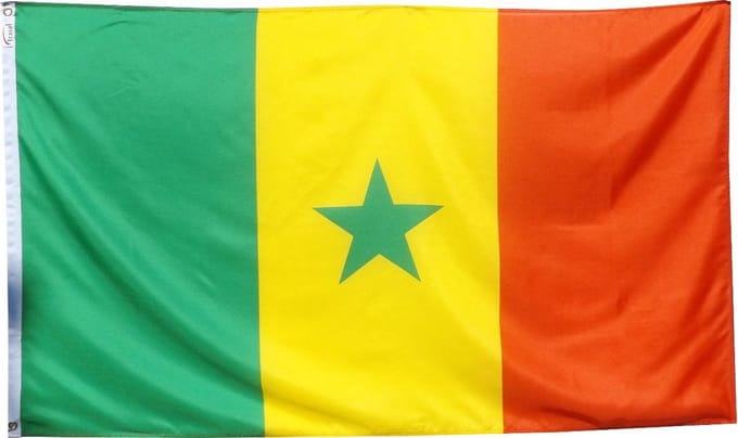 Trasal - vlag Senegal - senegalese vlag 150x90cm